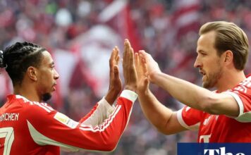 European football: Bayern Munich hammer Union Berlin to close on records