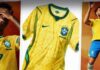 Seleção brasileira apresenta nova camisa 1 amarela para a Copa do Mundo; veja imagens