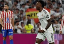 Vinicius Jr. decide com golaço, Real Madrid vence Atlético em dérbi espetacular e segue caça ao Barcelona
