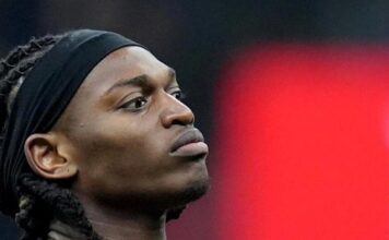Leao in Portogallo per controlli all’adduttore: le sue condizioni verso Napoli-Milan