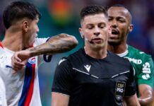 Em súmula, árbitro detalha reclamação de dirigente do Bahia após derrota para o Palmeiras: ‘Aqui você não apita mais’