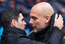 ‘Acho que, neste momento, o Manchester City venceria o Arsenal em oito de cada dez vezes’