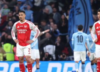 Lineker: ‘Achei que houve um leve sinal de pânico no Arsenal após o jogo contra o City’