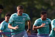 Paulinho avança na recuperação e participa de treino completo no Palmeiras – Nosso Palestra