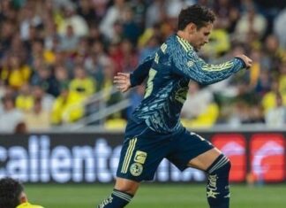 Veiga tem atuação discreta e América do México empata sem gols com Nashville na Champions da Concacaf