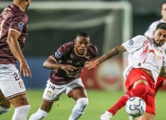 Red Bull Bragantino vacila no início e perde para o Carabobo na estreia da Sul-Americana