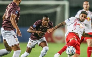 Red Bull Bragantino vacila no início e perde para o Carabobo na estreia da Sul-Americana