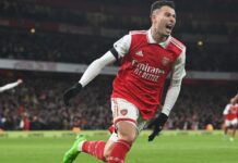 Martinelli brinca: ‘Imagina ganhar Champions, Premier League e Copa? Aí eu volto para o Coringão’