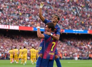 Barcelona goleia Espanyol e abre nove pontos de vantagem sobre Real Madrid em LALIGA