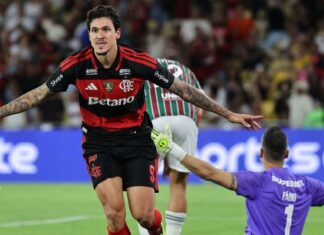 Flamengo vence Fluminense com dois golaços de Pedro e assume vice-liderança do Brasileirão