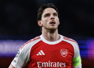 ‘Há uma explicação’: Declan Rice credita ‘futebol feio’ do Arsenal a adversários