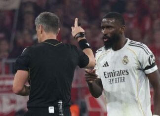 Jogadores do Real Madrid deixam estádio do Bayern protestando contra arbitragem na Champions: ‘Melhor não falar’