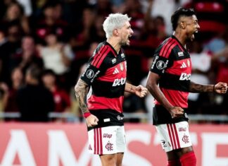 Flamengo leva ‘susto’ de ex-Flu, mas goleia Independiente Medellín e segue 100% na Libertadores