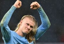 À ESPN, Haaland escuta narração de Vaughan, fala de ‘briga’ com dupla brasileira e elogia Arsenal: ‘Um dos melhores da Europa’