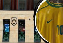 De camisa de Neymar no Santos a relíquia da Seleção por quase R$ 2,5 mil: maior loja de camisas do mundo reúne relíquias