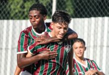 Fluminense goleia e ‘cola’ na liderança do Campeonato Carioca Sub-15