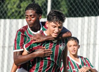 Fluminense goleia e ‘cola’ na liderança do Campeonato Carioca Sub-15