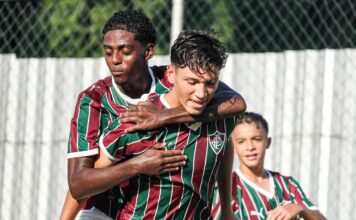 Fluminense goleia e ‘cola’ na liderança do Campeonato Carioca Sub-15