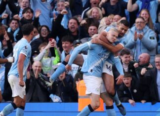 Com Haaland decisivo, City supera falha de Donnarumma, bate o Arsenal e ‘bota fogo’ na Premier League