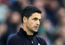 A decisão de Arteta que gerou questões no duelo entre Arsenal e Man City