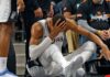 Wembanyama sofre concussão em derrota dos Spurs no Jogo 2 dos playoffs; veja os próximos passos do protocolo aplicado pela NBA