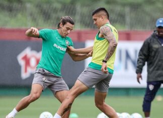 Julián Millán será titular do Fluminense contra o Operário-PR