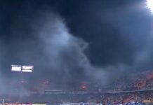 Antes de enfrentar o Grêmio, jogo do Flamengo termina em caos e Conmebol cancela partida – Portal do Gremista