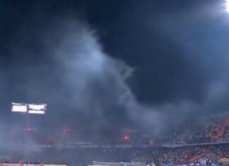 Antes de enfrentar o Grêmio, jogo do Flamengo termina em caos e Conmebol cancela partida – Portal do Gremista