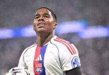 Esnobado em convocação da França ofusca Endrick em despedida com Lyon goleado