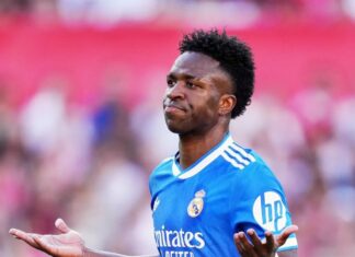 Em vitória protocolar, Vinicius Júnior consegue ser a boa notícia de um Real Madrid em crise