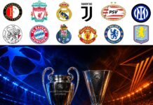 Clubes Que Venceram UEFA Champions League E UEFA Europa League Na História – Imortais Do Futebol