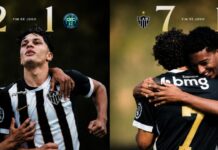 Base Forte: Galo vence no Sub-15 e Sub-17 pelo Mineiro – Clube Atlético Mineiro