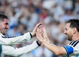 Além de ‘segurança’ do Messi: De Paul afasta dúvidas e continua decisivo na Argentina