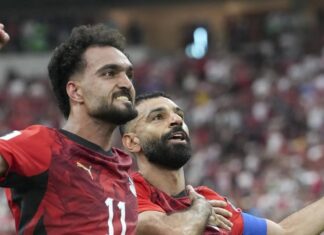 Nova Zelândia 1×3 Egito: Salah demora, mas encontra protagonismo para fazer história