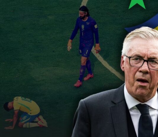 Acelerado e passivo: Brasil tem pior jogo da era Ancelotti e cai na Copa ‘odiando’ a bola