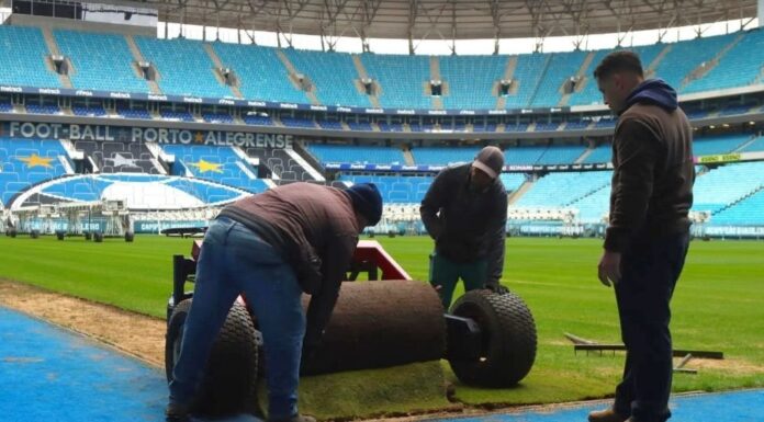 Grêmio inicia reforma no gramado da Arena e define prazo para conclusão das obras – Portal do Gremista
