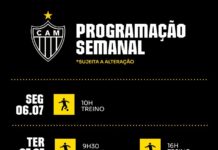 Galo terá treino aberto para a imprensa nesta sexta-feira – Clube Atlético Mineiro