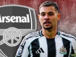 Mercado: Por que o Arsenal pode desistir de tirar Bruno Guimarães do Newcastle