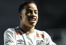 Com dois lindos gols de bola parada, Santos FC vence o Vasco no 1º jogo da semifinal do Campeonato Brasileiro sub-20 – Santos Futebol Clube