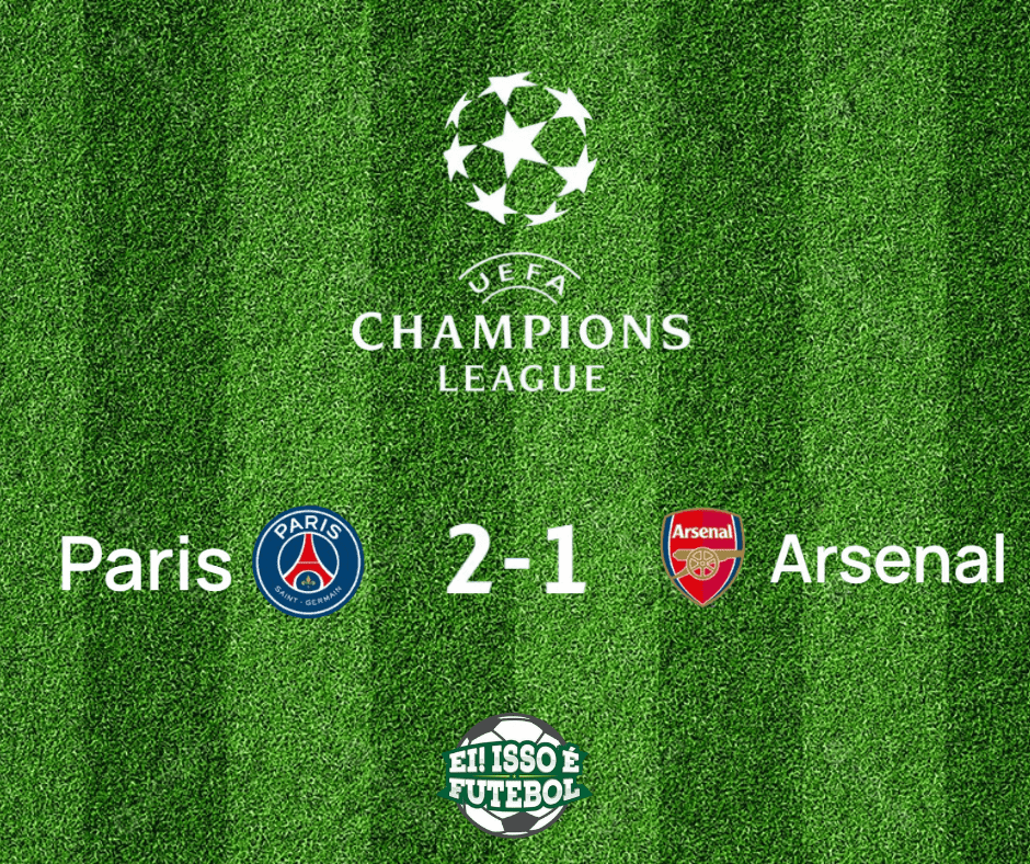 Paris vence o Arsenal novamente e está na final da Champions League 2025