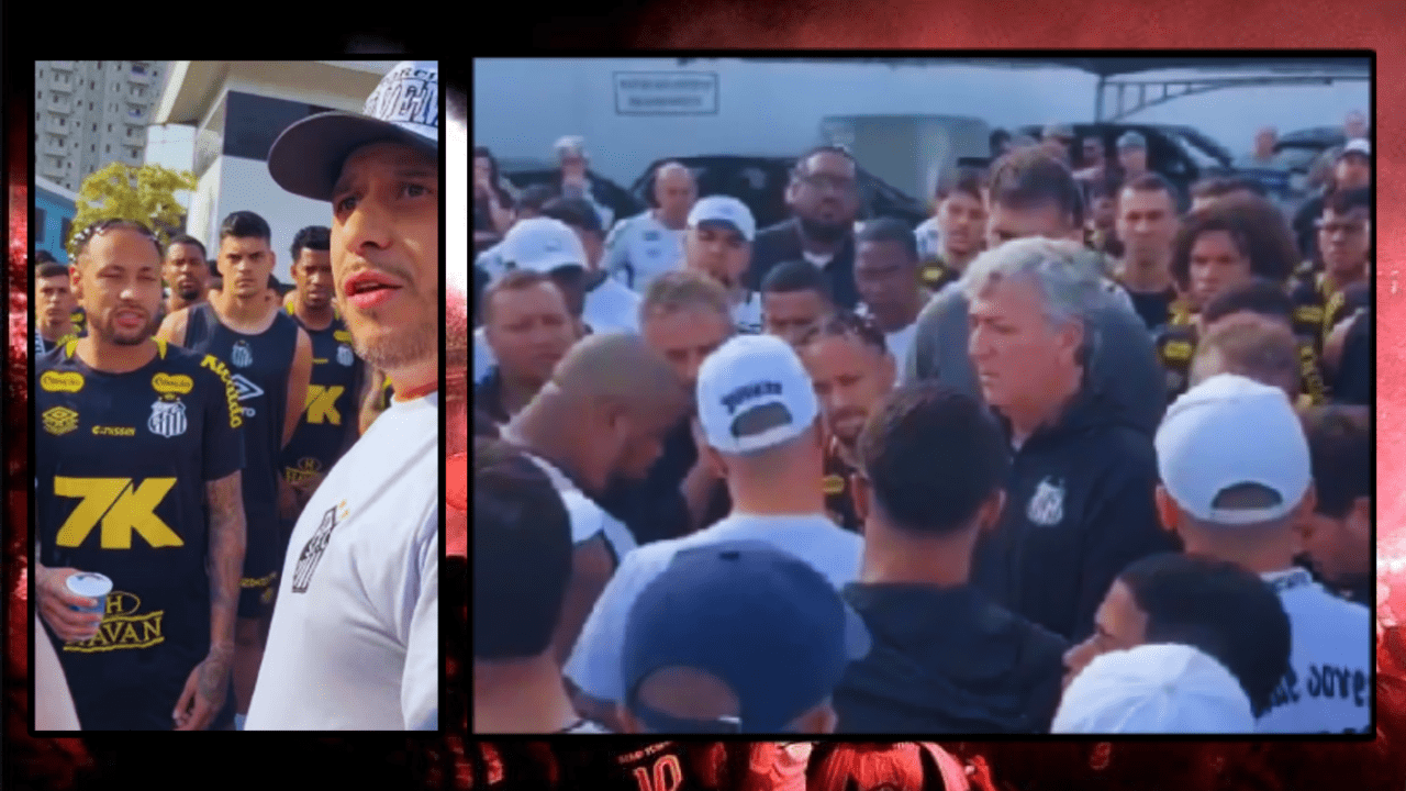 Invasão e Cobrança no CT: Neymar Confrontado pela Torcida