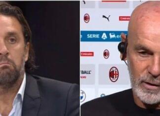 Pioli nervoso se la prende con Toni in diretta tv: “Le vedi le partite?”