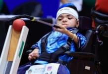Apaixonado pelo Vasco, Gabriel Fontes, de 11 anos, encontra na bocha paralímpica o seu caminho no esporte
