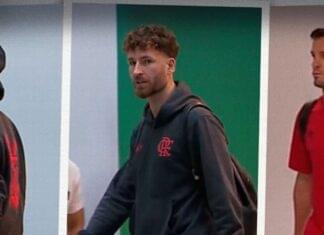 Sem Filipe Luís, Flamengo chega ao Rio de Janeiro com clima leve e de muitas fotos após vice para o PSG